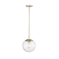 11.75'' Avell Modern Gold 1 Light Pendant