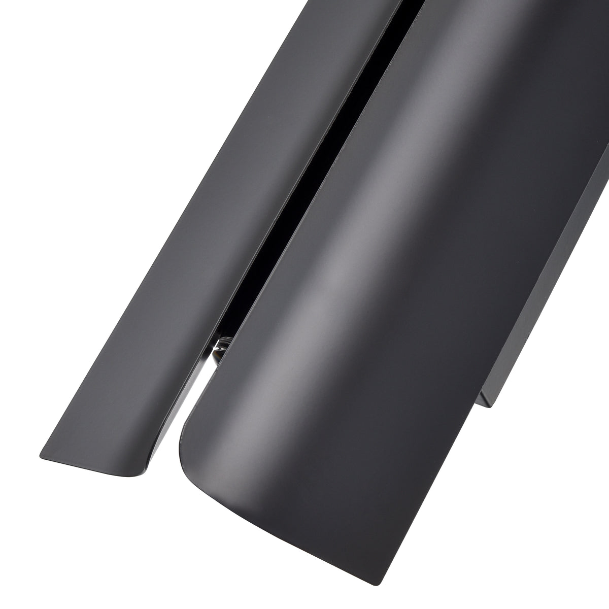 16.14-inch Powder Coated Black Outdoor Wall Sconce