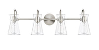 30.7'' Camellia Brushed Nickel 4 Light Bath Vanity