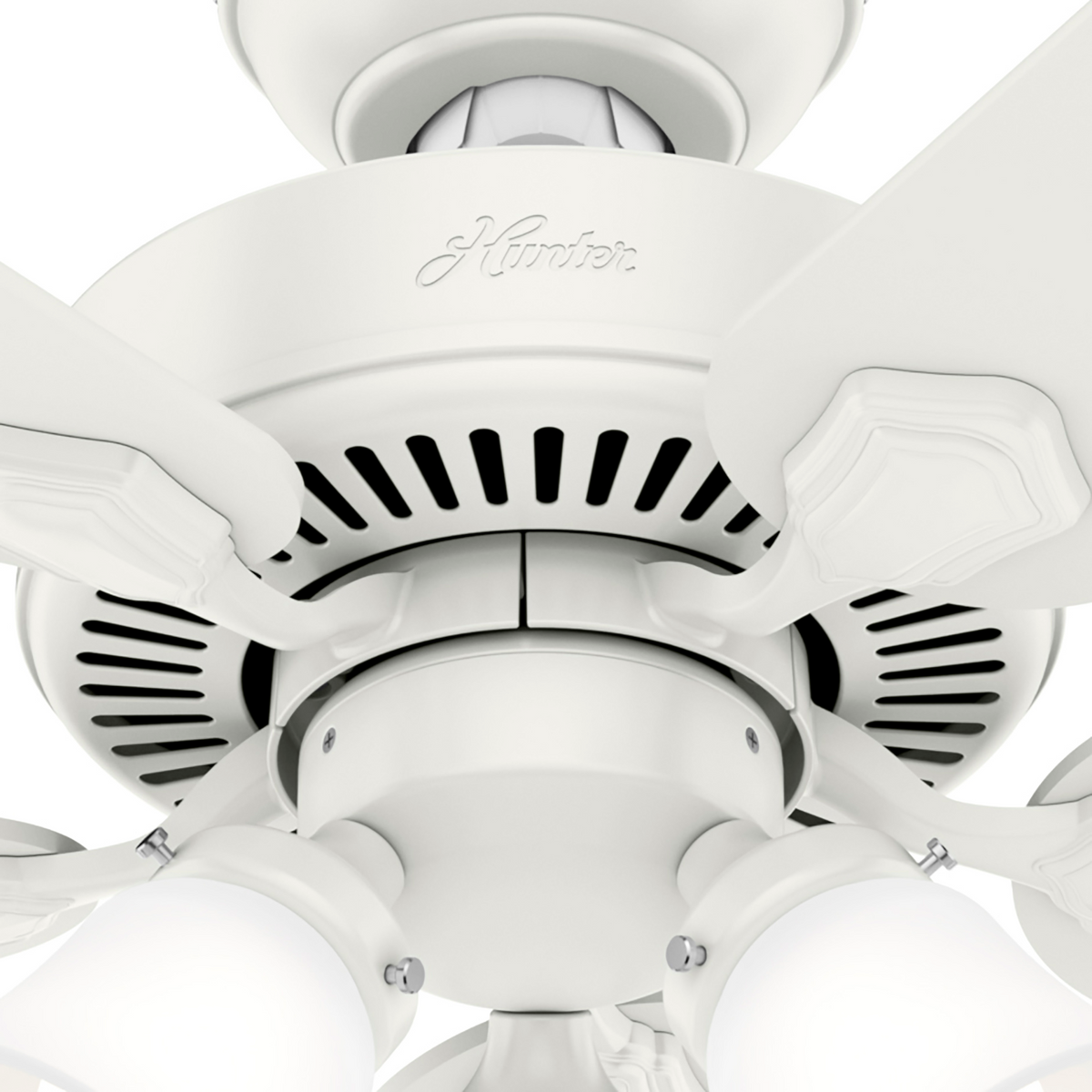 52 inch Swanson Fresh White Ceiling Fan with LED Light Kit