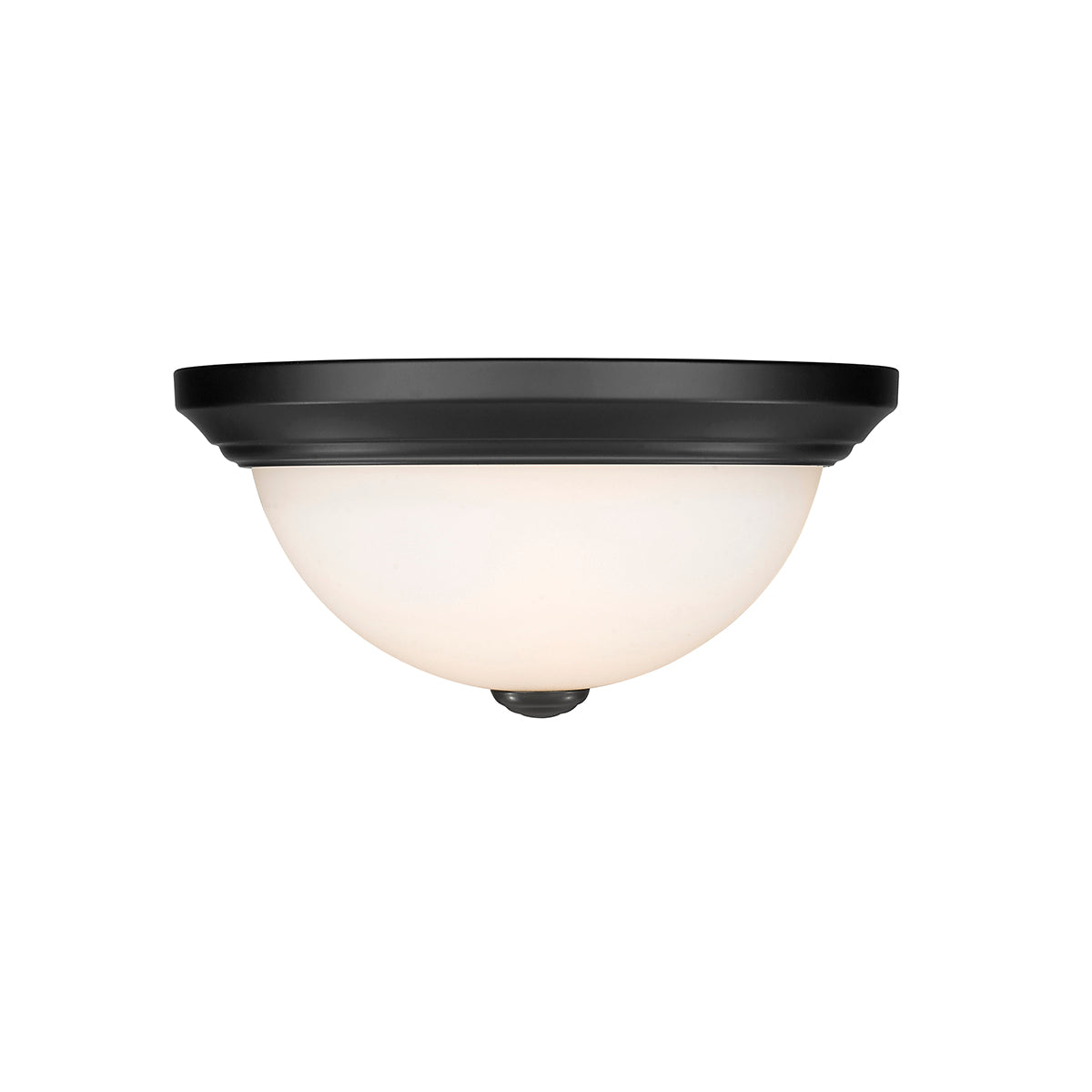 5.5'' Kipson Matte Black 2 Light Flush Mount