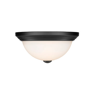 5.5'' Kipson Matte Black 2 Light Flush Mount
