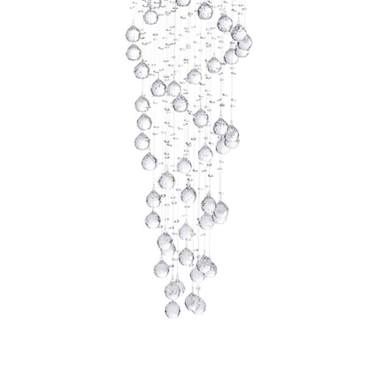 Crystal Chandelier Double Helix | 7 Light