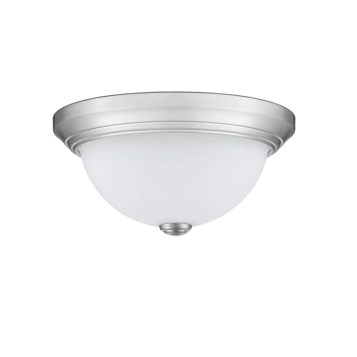5.5'' Kipson Brushed Nickel 2 Light Flush Mount