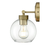 6'' Jonatan Vintage Brass 1 Light Wall Sconce