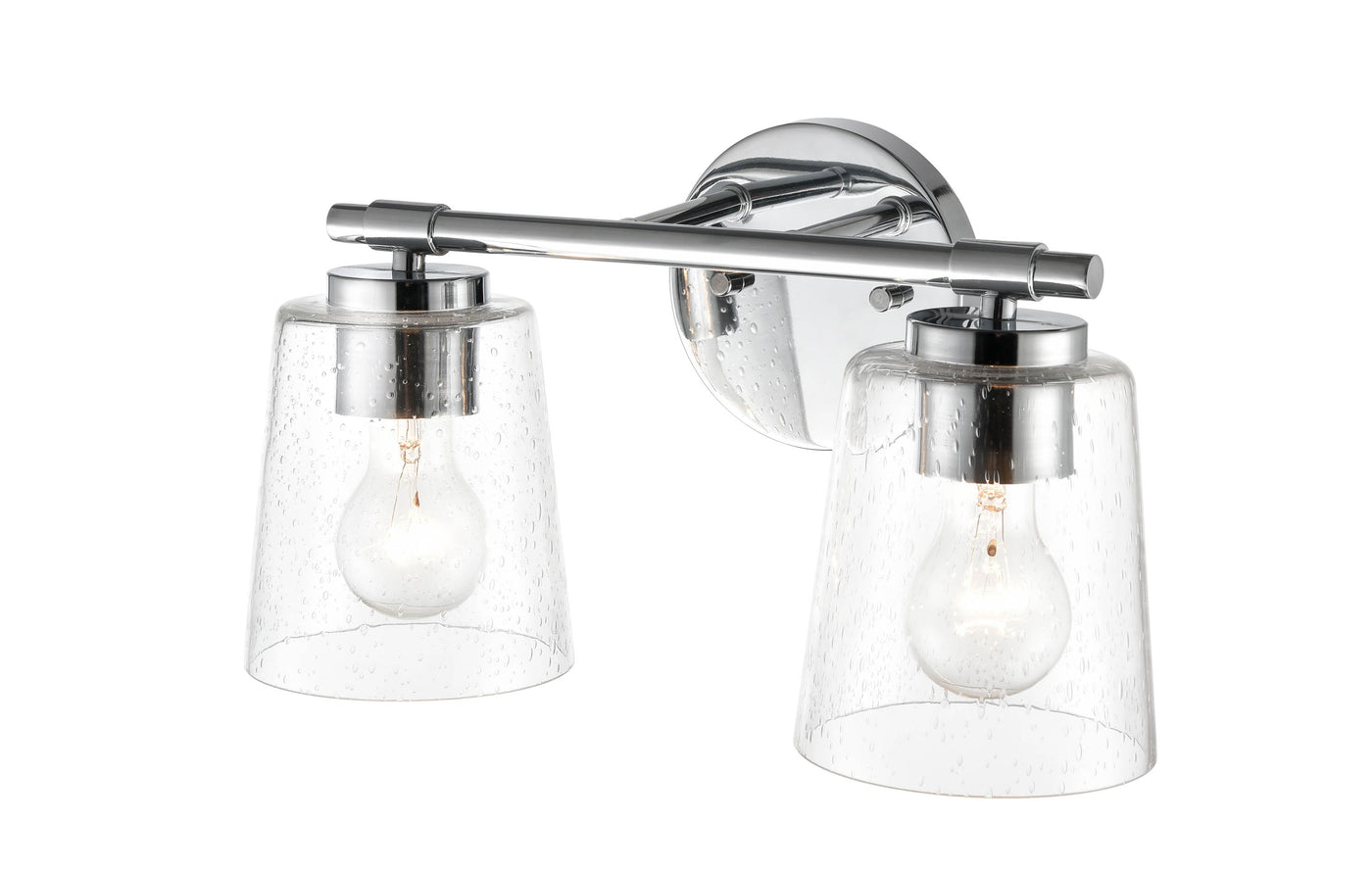 15''  Chrome 2 Light Bath Vanity