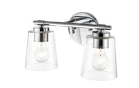 15''  Chrome 2 Light Bath Vanity
