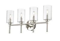 25.5'' Chastine Polished Nickel 4 Light Bath Vanity