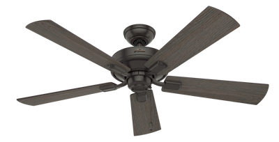 52 inch Crestfield Noble Bronze Ceiling Fan with LED Light Kit and Pull Chain