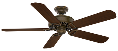 Casablanca 54 inch Panama Aged Bronze Ceiling Fan and Wall Control
