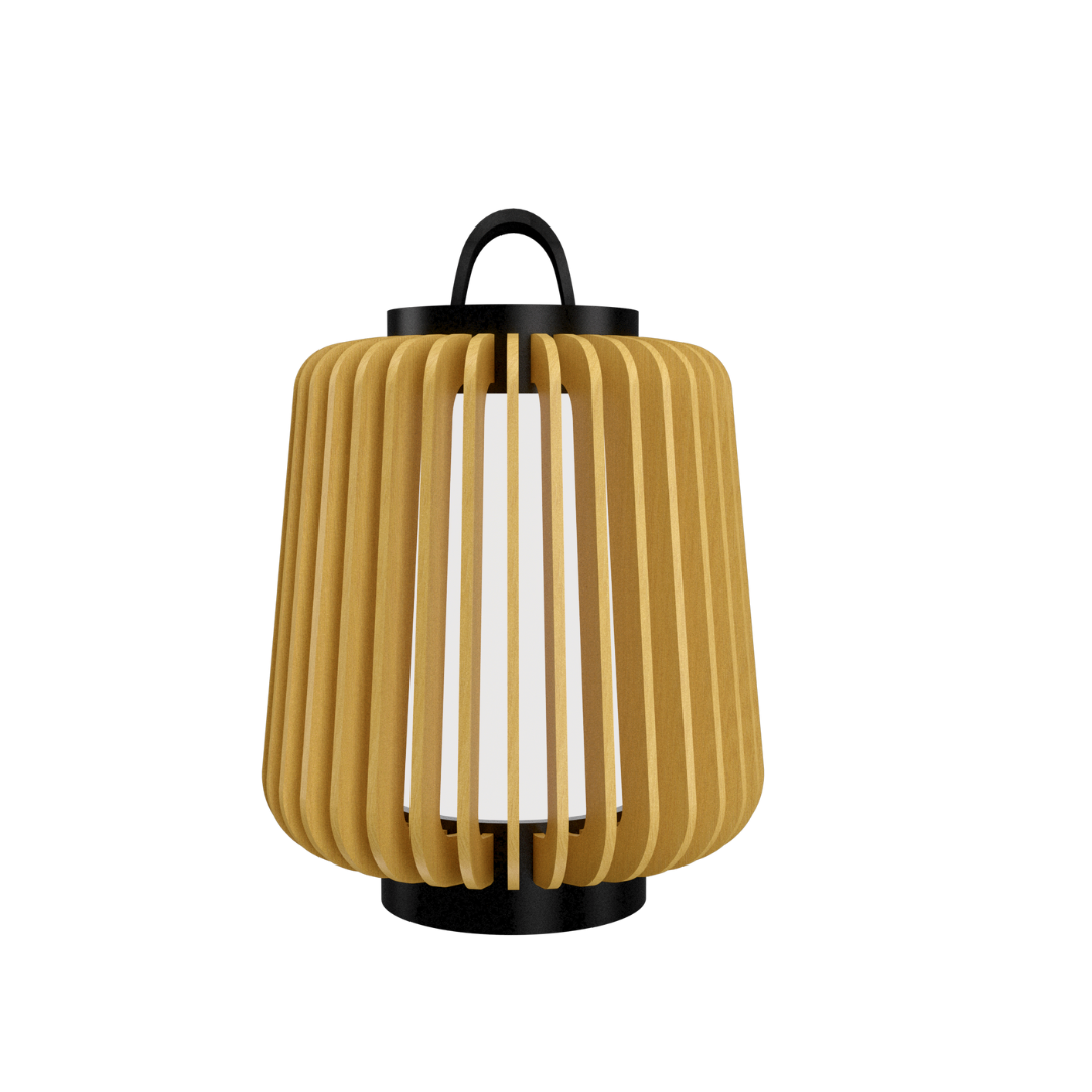 9.45'' Stecche di Legno Accord Table Lamp Light