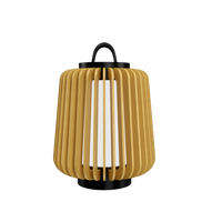 9.45'' Stecche di Legno Accord Table Lamp Light