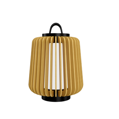 9.45'' Stecche di Legno Accord Table Lamp Light
