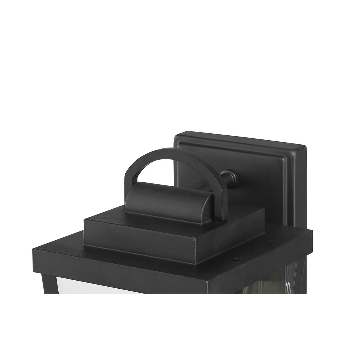 6'' Brenwick Powder Coated Black 1 Light Lantern