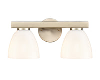 15.75'' Apria Modern Gold 2 Light Bath Vanity