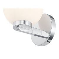 6'' Ardeva Chrome 1 Light Wall Sconce