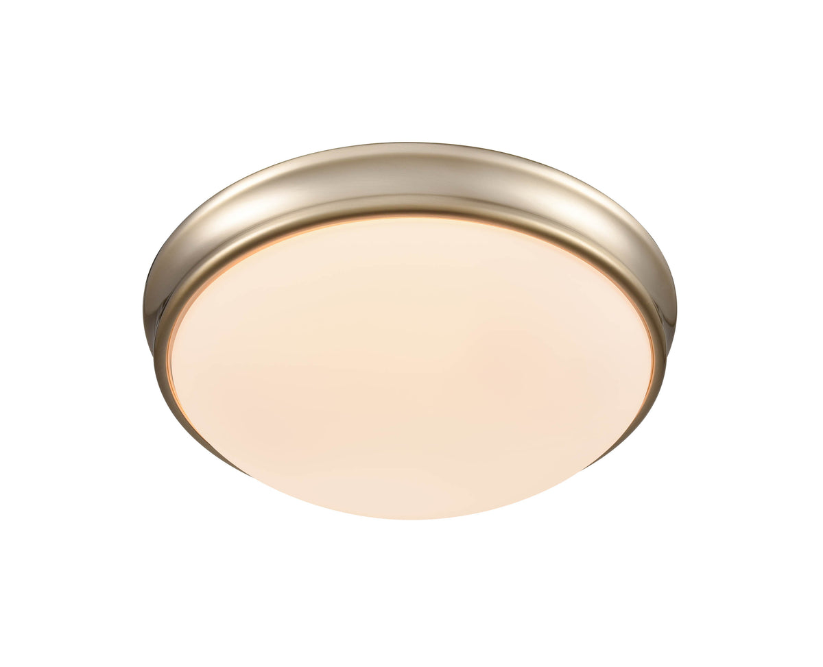 4.25'' Baumann Modern Gold 2 Light Flush Mount