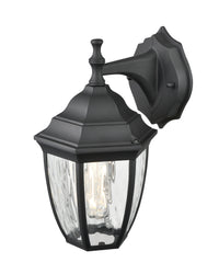 5.66'' Bram Textured Black 1 Light Wall Sconce