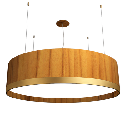 7.09'' Rustic-Modern Cylindrical Accord Pendant Light