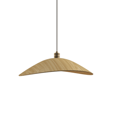 5.51'' Contemporary Oyster Accord Pendant Light