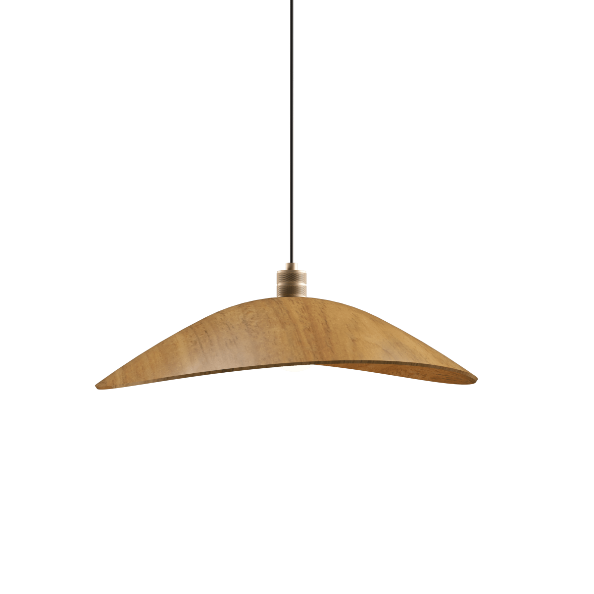 5.51'' Contemporary Oyster Accord Pendant Light