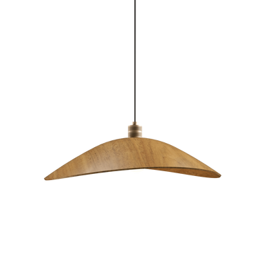 5.51'' Contemporary Oyster Accord Pendant Light