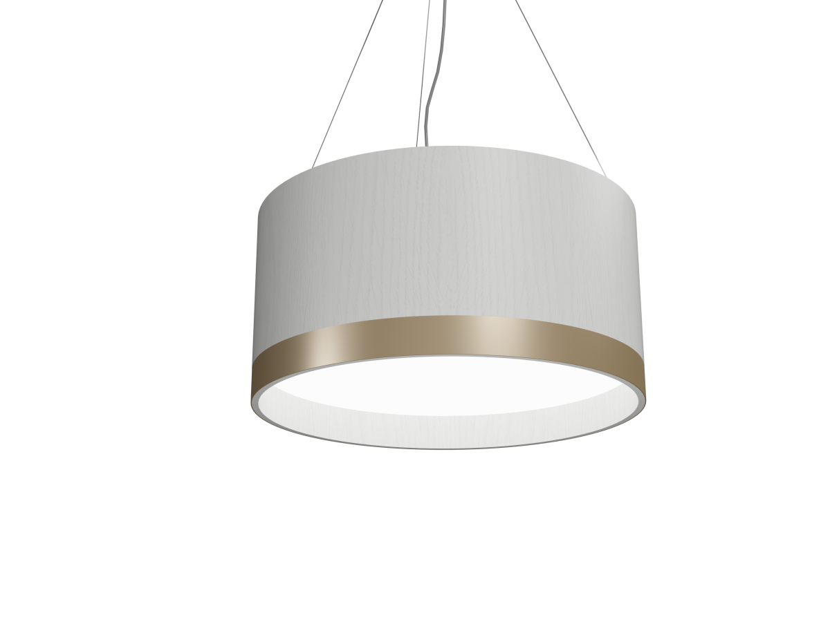 9.84'' Artisan Cylindrical LED Accord Pendant Light
