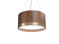 9.84'' Elegant Cylindrical LED Accord Pendant Light