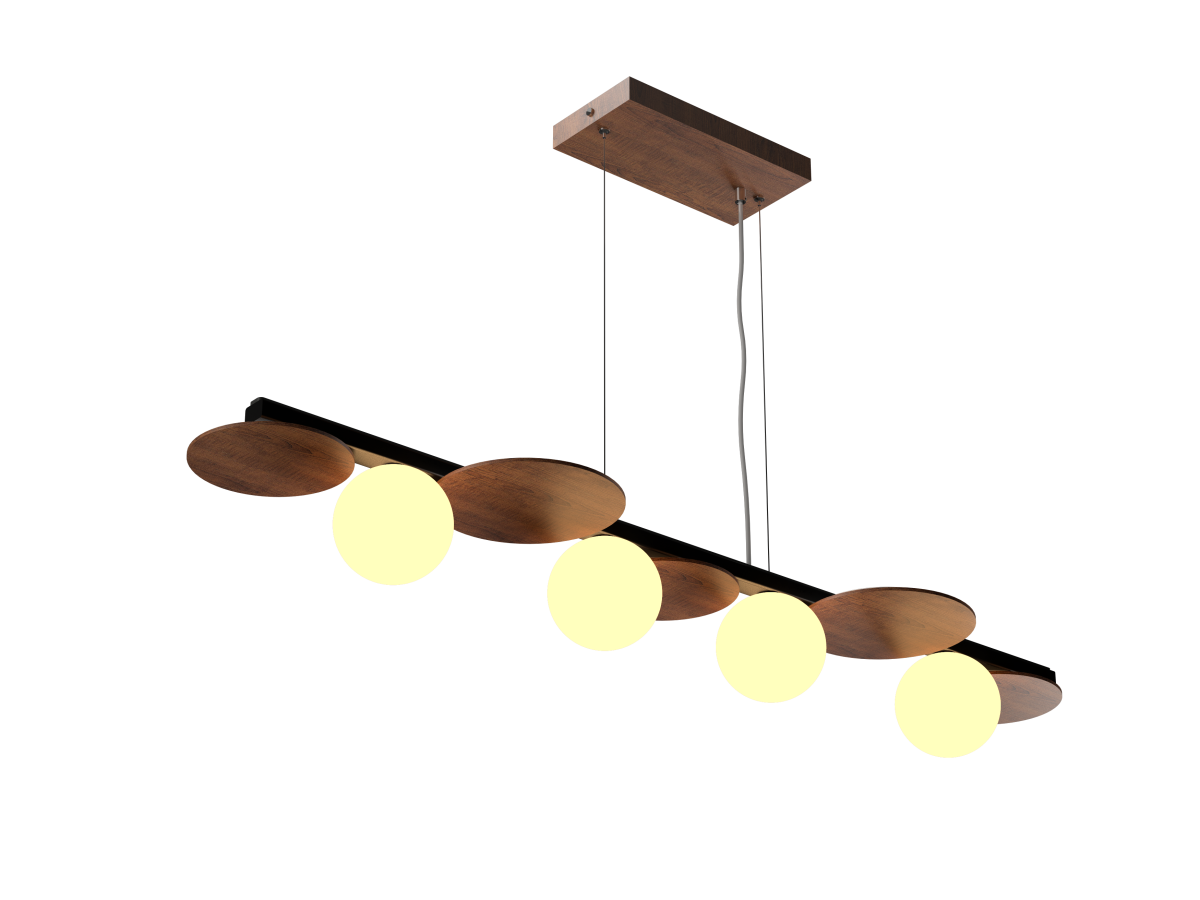 5.91'' Contemporary Luna Accord Pendant Light