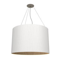 15.35'' Rustic-Modern Cylindrical LED Accord Pendant Light