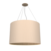15.35'' Rustic-Modern Cylindrical LED Accord Pendant Light