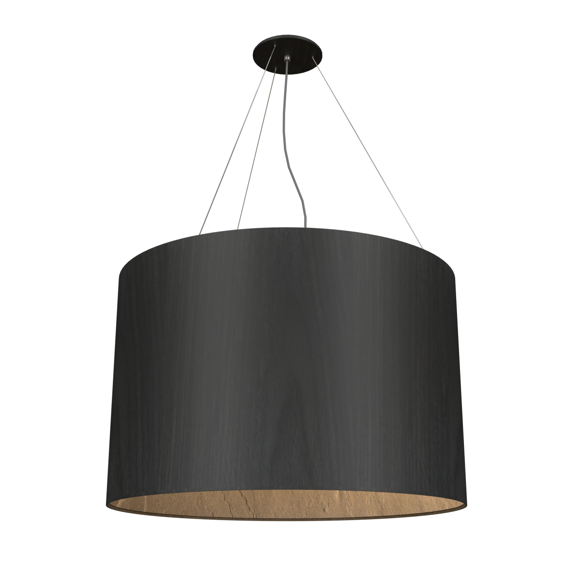 15.35'' Rustic-Modern Cylindrical LED Accord Pendant Light