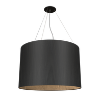 15.35'' Rustic-Modern Cylindrical LED Accord Pendant Light