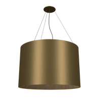 15.35'' Rustic-Modern Cylindrical LED Accord Pendant Light
