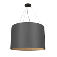 15.35'' Rustic-Modern Cylindrical LED Accord Pendant Light