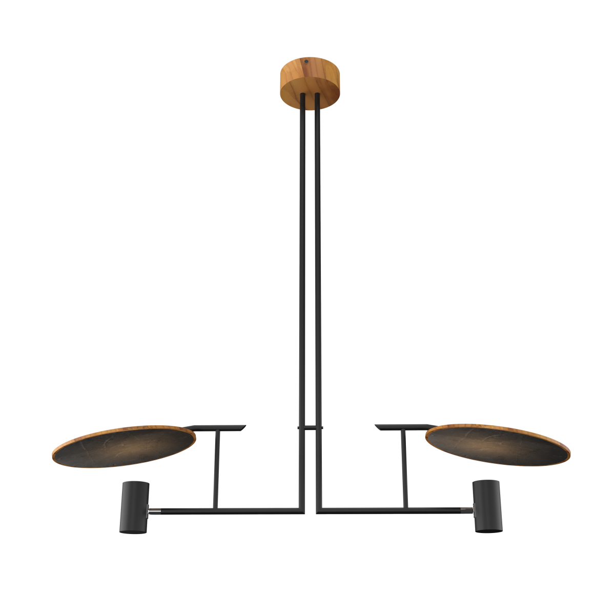43.7'' Minimalist Dot Accord Pendant Light