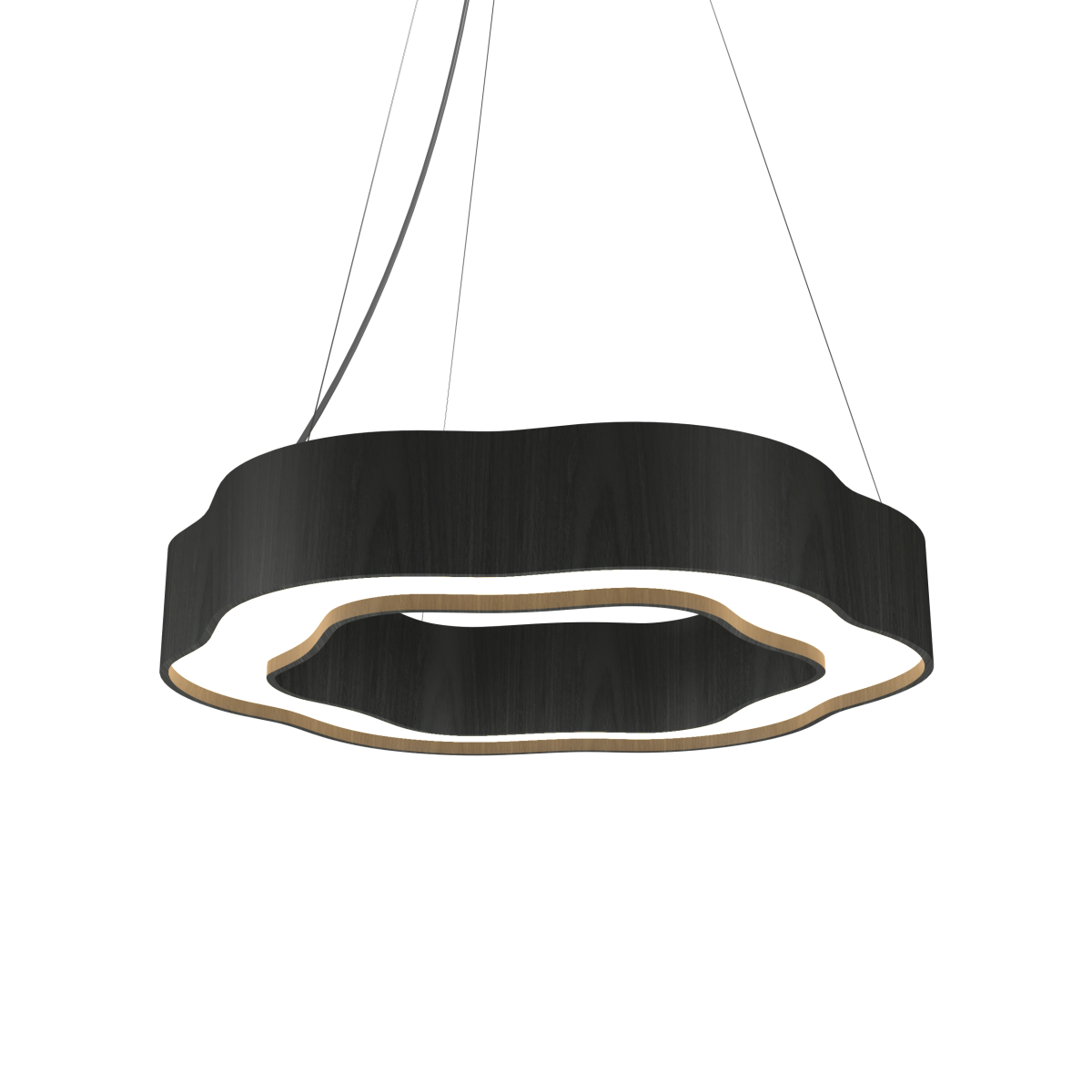 5.12'' Designer Organic LED Accord Pendant Light