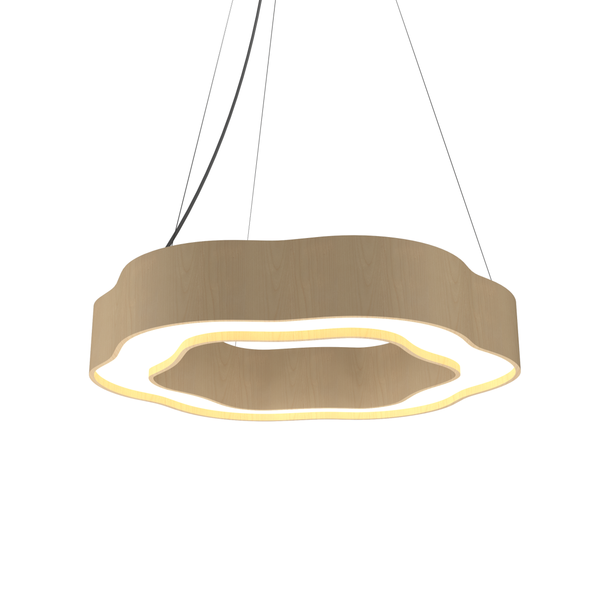 5.12'' Designer Organic LED Accord Pendant Light