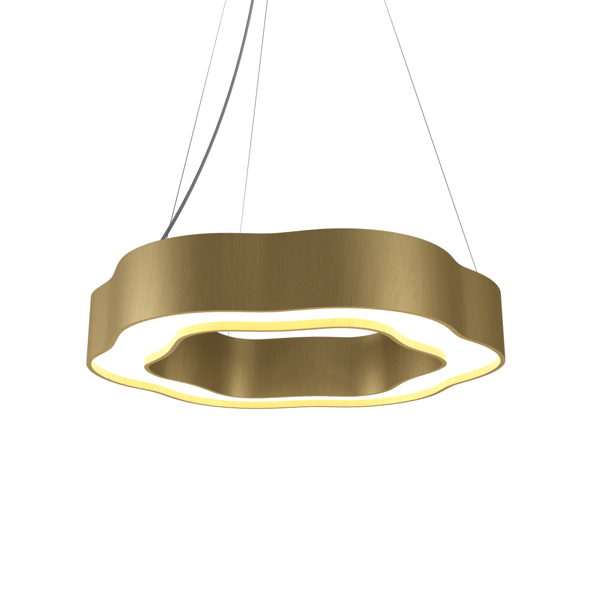 5.12'' Designer Organic LED Accord Pendant Light