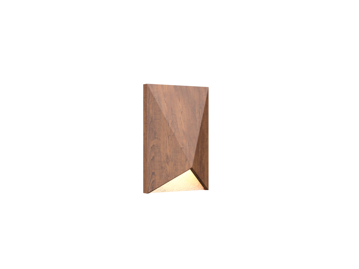 9.84'' Modern Facet Accord Wall Lamp Light
