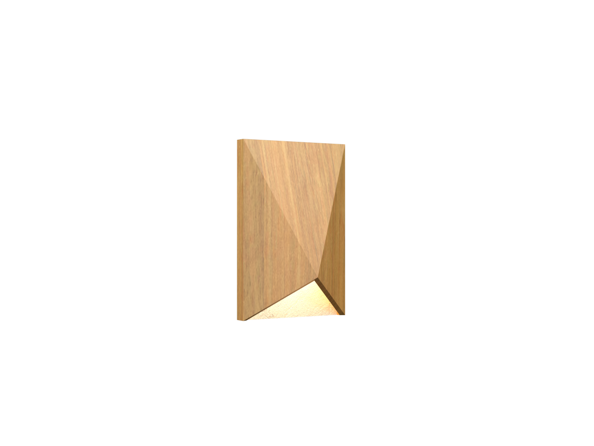 9.84'' Modern Facet Accord Wall Lamp Light