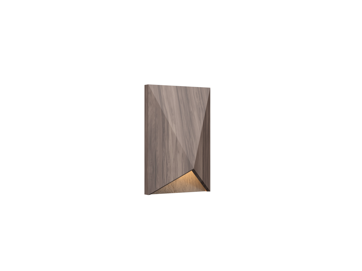 9.84'' Minimalist Facet Accord Wall Lamp Light