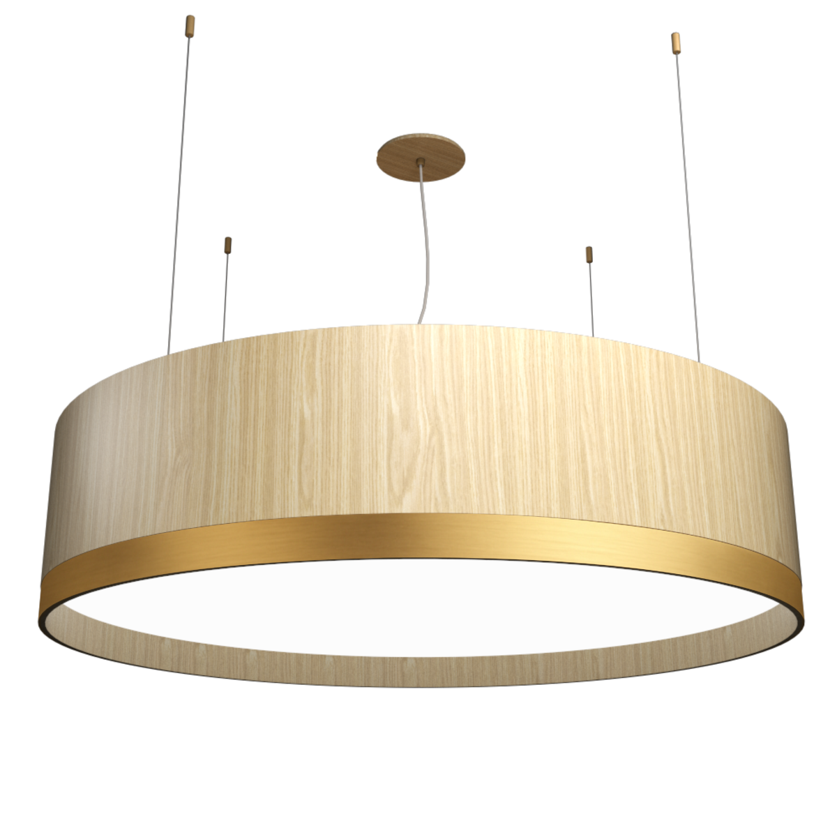 7.09'' Rustic-Modern Cylindrical Accord Pendant Light