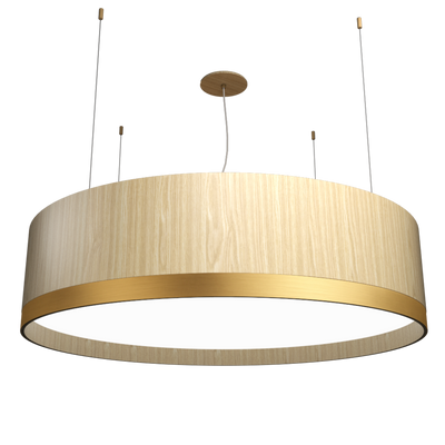 7.09'' Rustic-Modern Cylindrical Accord Pendant Light