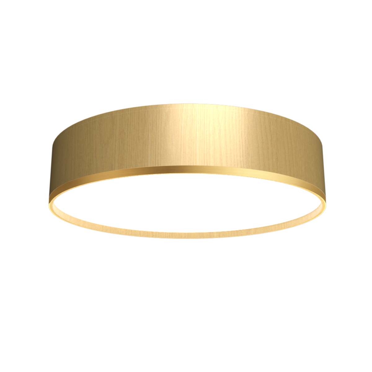 5.12'' Handcrafted Cylindrical LED Accord Flush Mount Light