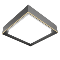 4.72'' Minimalist Squadro LED Accord Flush Mount Light
