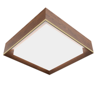 4.72'' Handcrafted Squadro LED Accord Flush Mount Light