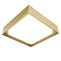 4.72'' Minimalist Squadro LED Accord Flush Mount Light