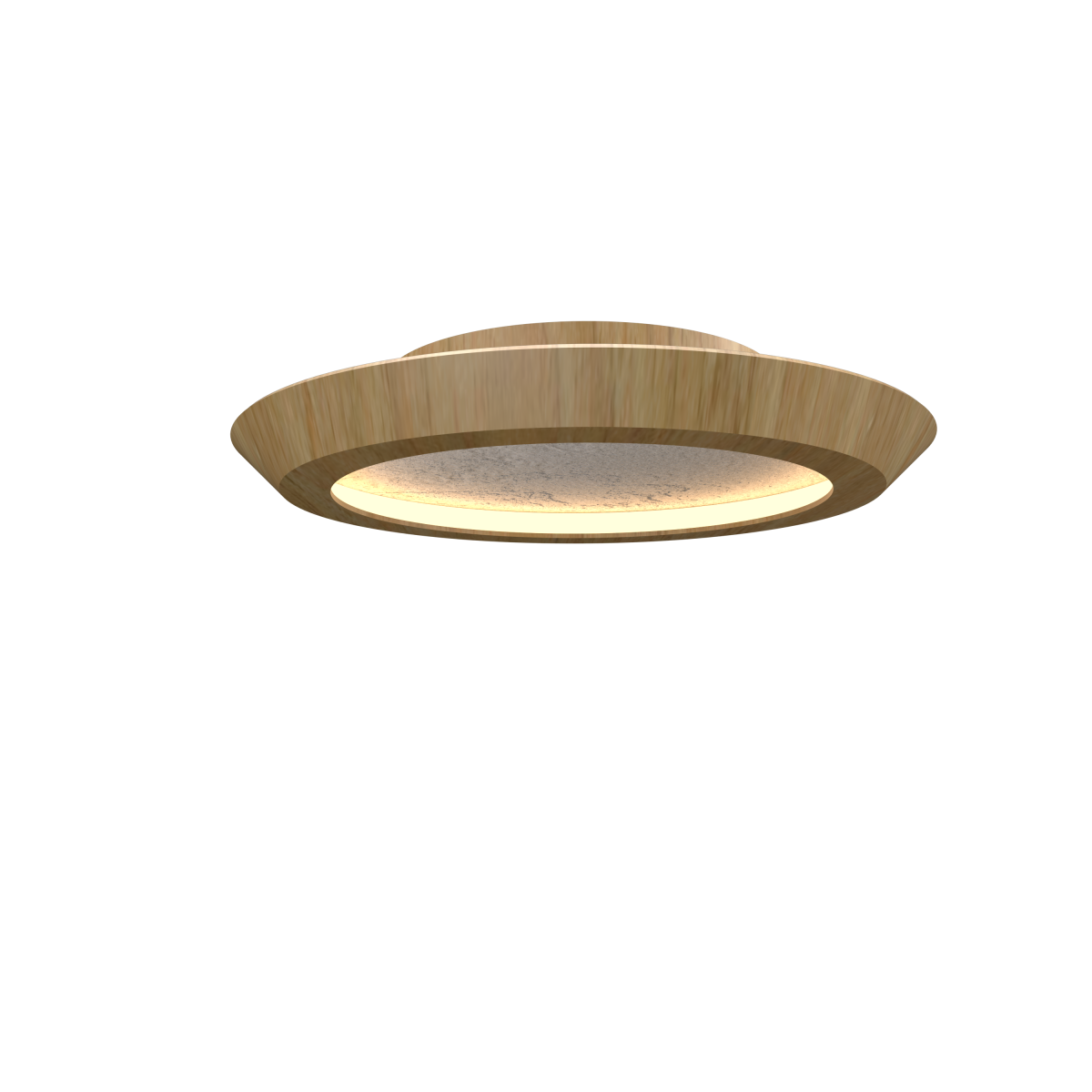3.74'' Minimalist Petra LED Accord Flush Mount Light