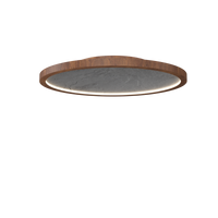 3.54'' Minimalist Petra LED Accord Flush Mount Light
